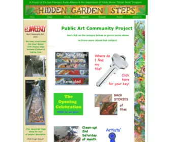 Hiddengardensteps.org(HiddenGardenSteps title page) Screenshot