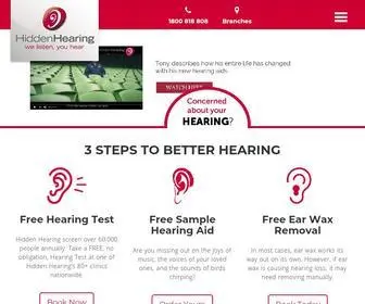 Hiddenhearing.ie(Hearing Aids) Screenshot