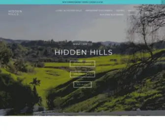 Hiddenhills.org(HIDDEN HILLS) Screenshot