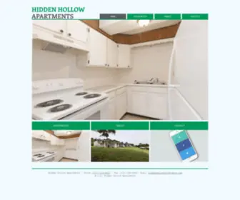 Hiddenhollowapartments.com(HIDDEN HOLLOW APARTMENTS) Screenshot