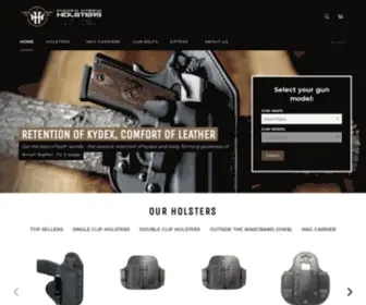 Hiddenhybridholsters.com(Concealed Carry Holsters) Screenshot