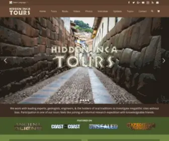 Hiddenincatours.com(Hidden Inca Tours) Screenshot