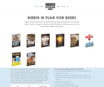 Hiddeninplainviewbooks.com(Hidden in Plain View Books) Screenshot