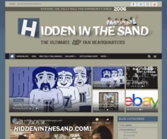 Hiddeninthesand.com(Hidden in the sand) Screenshot