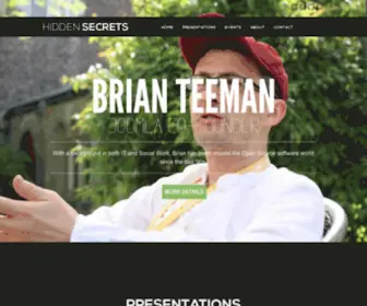 Hiddenjoomlasecrets.com(Hidden Joomla Secrets of Brian Teeman) Screenshot