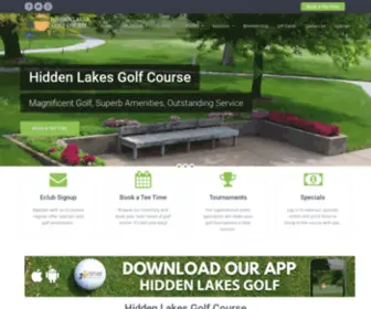 Hiddenlakesgolfcourse.com(Hidden Lakes Golf Course) Screenshot