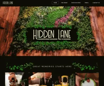 Hiddenlanebar.com(Hidden Lane Bar) Screenshot