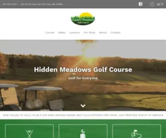 Hiddenmeadowsgolf.com(Hidden Meadows Golf Course) Screenshot