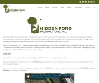 Hiddenpondproductions.com(Hiddenpondproductions) Screenshot
