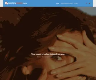 Hiddensongs.com(HiddenSongs) Screenshot