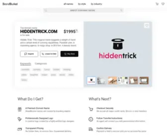 Hiddentrick.com(Hiddentrick) Screenshot