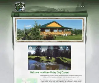 Hiddenvalleygolf.ca(Hidden Valley Golf Course) Screenshot