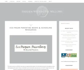 Hiddenwithinthewillows.com(Hidden Within the Willows) Screenshot