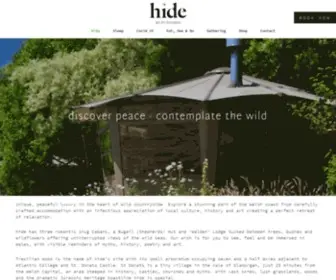 Hide.wales(Hide at St Donats) Screenshot