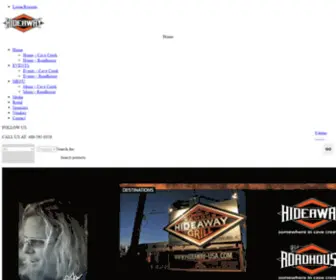 Hideaway-USA.com(The Hideaway Grill) Screenshot