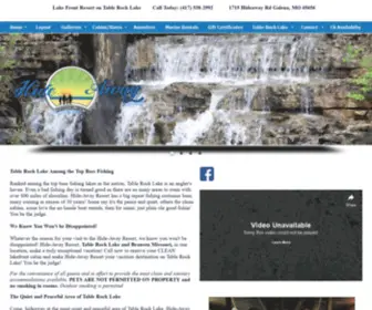 Hideawayresort.com(Hideaway Resort) Screenshot