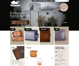 Hidecraft.com(Buy Online Leather) Screenshot