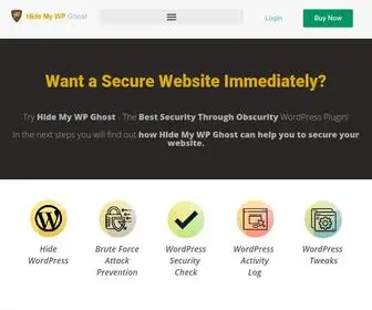 Hidemywpghost.com(How to use Hide My WP Ghost) Screenshot
