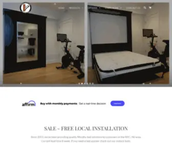 Hidengosleep.com(Wall Beds) Screenshot