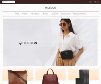 Hidesignusa.com(Hidesign) Screenshot
