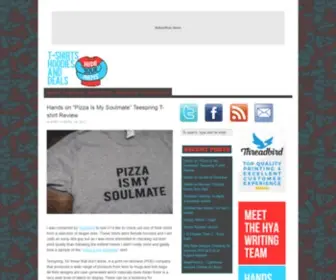 Hideyourarms.com(T-shirt & lifetsyle blog) Screenshot