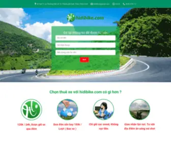 Hidibike.com(Cho thuê xe máy Huế) Screenshot