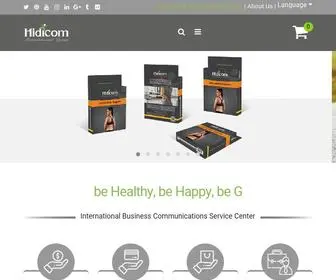 Hidicom.com(Hidicom Intl Group) Screenshot