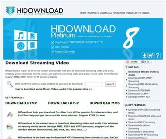 Hidownload.com(Stream Downloader) Screenshot