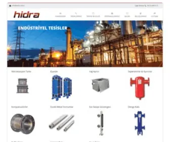 Hidra.com.tr(Endüstri) Screenshot