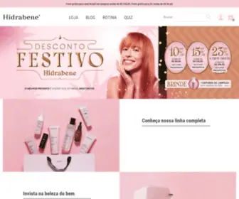 Hidrabene.com.br(Tudo para o seu autocuidado diário) Screenshot