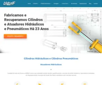 Hidralf.com.br(Cilindros Hidráulicos e Pneumáticos) Screenshot