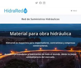 Hidrared.com(Red de Suministros Hidráulicos) Screenshot