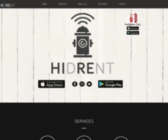 Hidrent.com(As Seen on Shark Tank. Hidrent) Screenshot