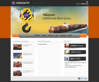 Hidroaktif.com(Hidrolik Mobil Vinç) Screenshot