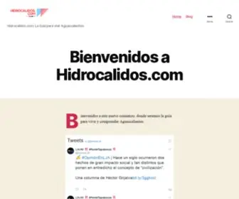 Hidrocalidos.com(Hidrocalidos) Screenshot