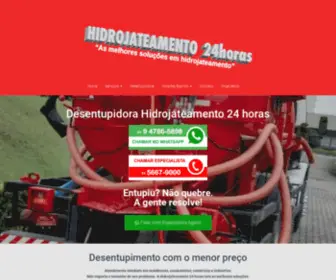 Hidrojateamento24Horas.com.br(Atendimento 24 horas) Screenshot