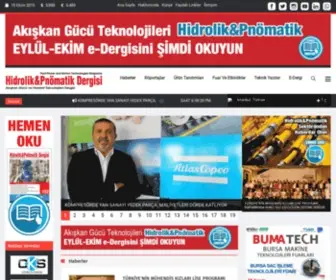 Hidrolikpnomatik.com(Hidrolik Pnomatik Dergisi) Screenshot