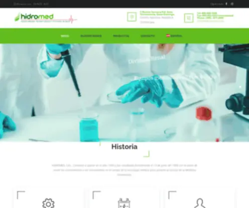 Hidromedsa.com(Hidromedsa) Screenshot