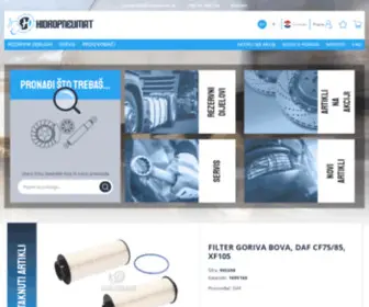 Hidropneumat.hr(Web Shop Hidropneumat d.o.o) Screenshot