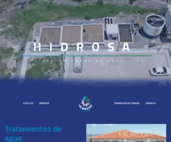 Hidrosa.com.mx(HIDROSA tratamientos de agua) Screenshot