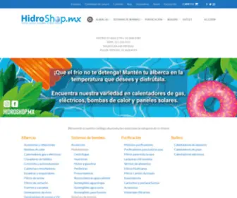 Hidroshop.mx(Productos para el agua de su hogar) Screenshot