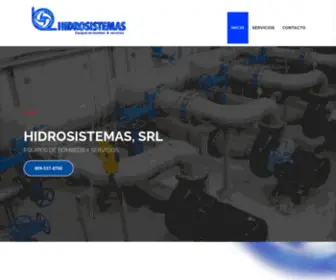 Hidrosistemasdominicana.com(Hidrosistemas, SRL) Screenshot