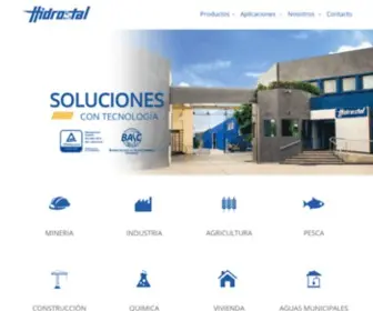 Hidrostal-Peru.com(Soluciones con tecnolog) Screenshot