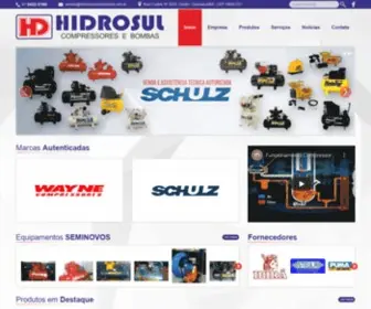 Hidrosulcompressores.com.br(Compressores e Bombas) Screenshot