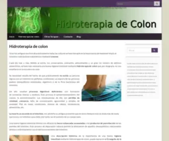 Hidroterapiadecolon.com(Hidroterapia de Colon en Palencia) Screenshot