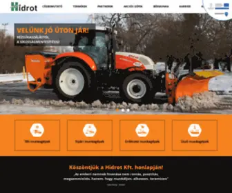 Hidrot.hu(Home :: Hidrot) Screenshot