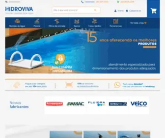 Hidroviva.com.br(Bomba) Screenshot