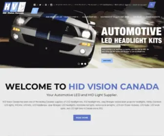 Hidvisioncanada.ca(HID Vision Canada) Screenshot