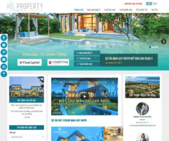 Hiendproperty.com(HIEND PROPERTY có hơn 12 năm kinh nghiệm trong lĩnh vực Bất động sản cao cấp) Screenshot