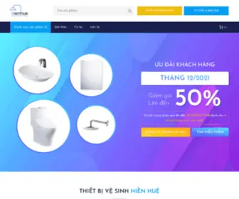 Hienhue.com(Thiết bị vệ sinh) Screenshot